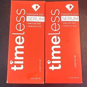 Timeless, Coenzyme Q10 Serum - Red 1.fl oz new sealed 2 boxes